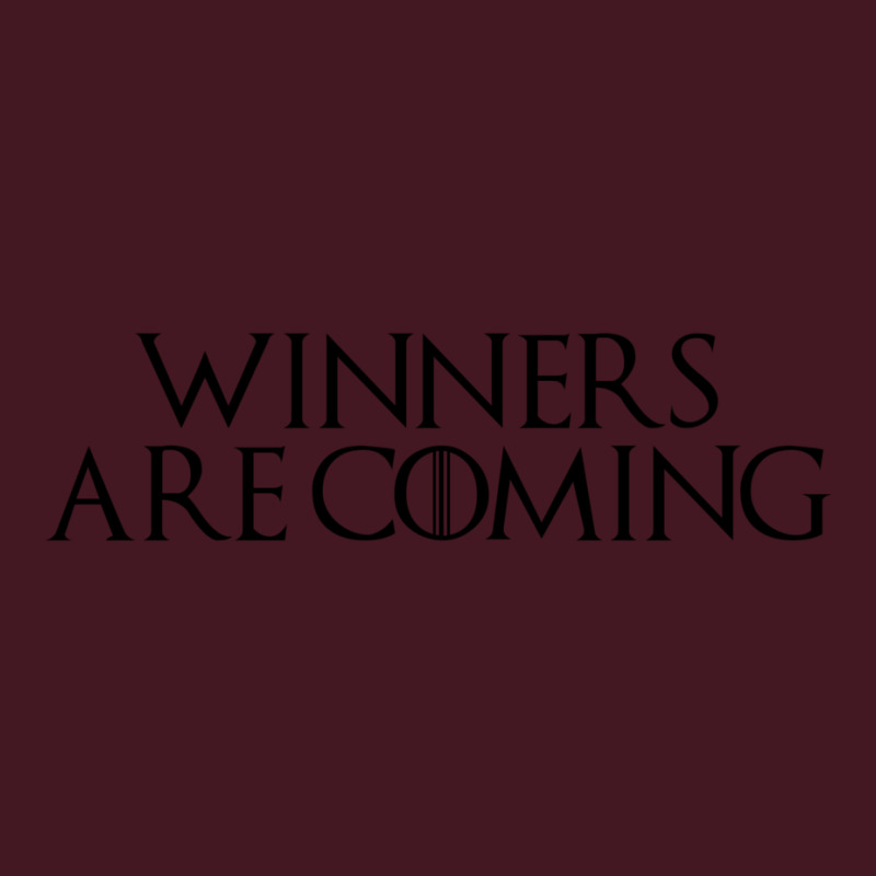 Winners Are Coming Black Font Unisex Hoodie | Artistshot