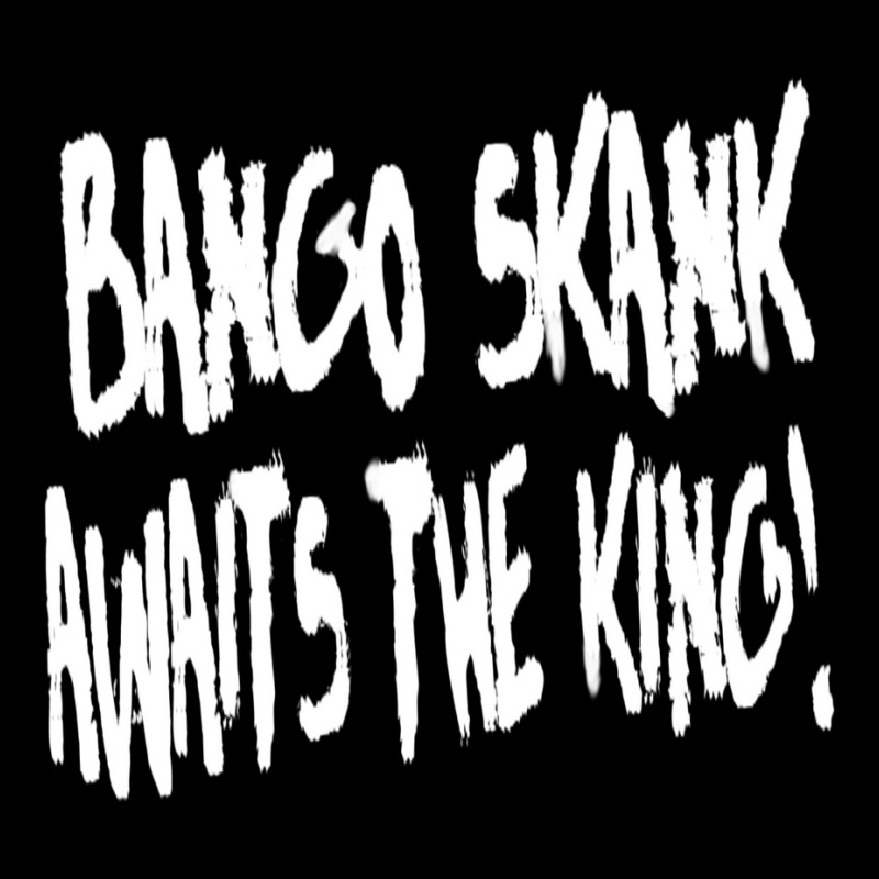 Bango Skank Awaits The King (white Variant) Men's 3/4 Sleeve Pajama Set by gabyorn2 | Artistshot