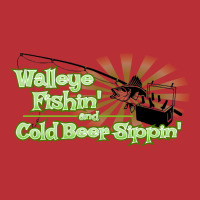 Walleye Fishin And Cold Beer Sippin Music T-shirt | Artistshot