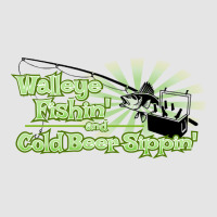 Walleye Fishin And Cold Beer Sippin Music Exclusive T-shirt | Artistshot