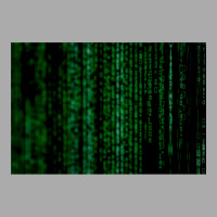 Matrix Computer Data Pattern T-shirt | Artistshot