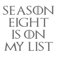 Season 8 Is On My List V-neck Tee | Artistshot