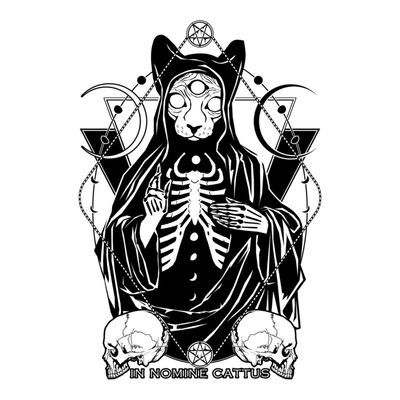 In Nomine Cattus   The Cat Priest Sticker by gabyorn2 | Artistshot