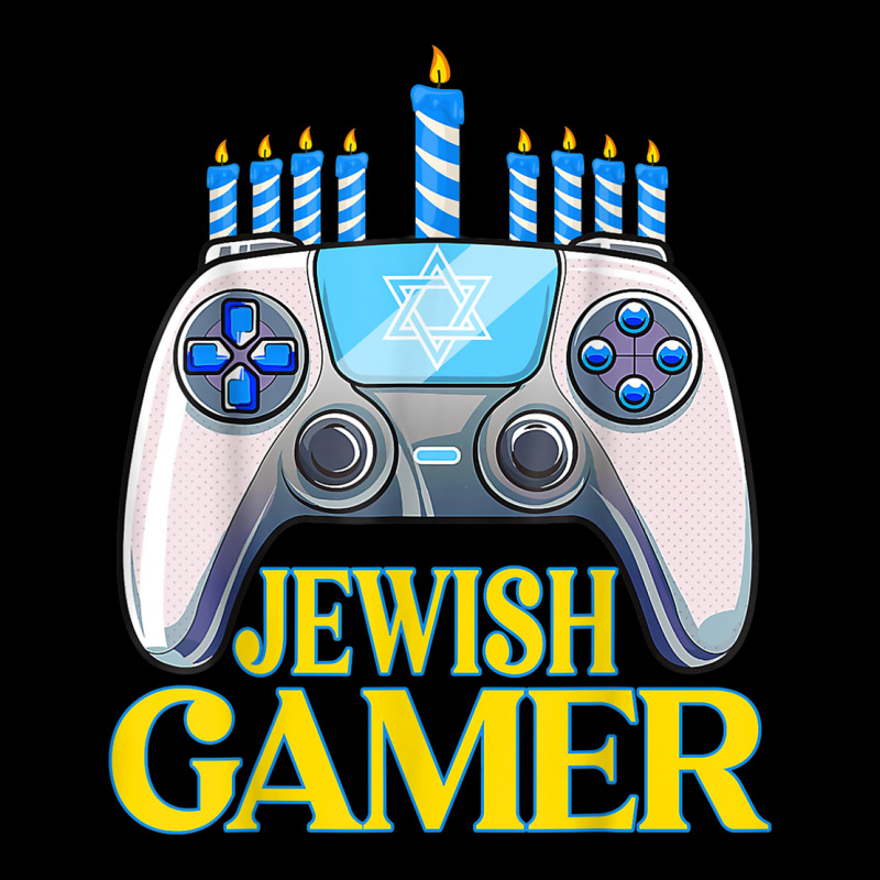 Hanukkah Jewish Gamer Video Game Christmas Xmas Bo Adjustable Cap | Artistshot