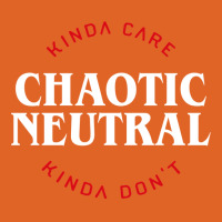 Funny Chaotic Neutral Alignment Kinda Care Kinda D Unisex Hoodie | Artistshot