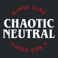 Funny Chaotic Neutral Alignment Kinda Care Kinda D Crewneck Sweatshirt | Artistshot