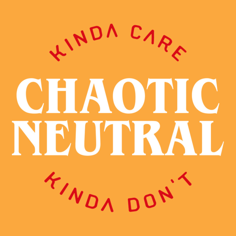 Funny Chaotic Neutral Alignment Kinda Care Kinda D Zipper Hoodie | Artistshot