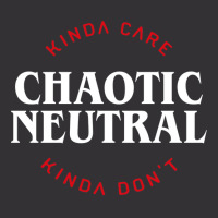 Funny Chaotic Neutral Alignment Kinda Care Kinda D Vintage Hoodie | Artistshot