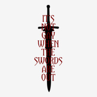 It's Not Gay When The Swords Are Out Adjustable Cap | Artistshot