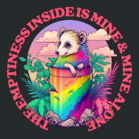 The Emptiness Inside Is Mine & Mine Alone Women's Triblend Scoop T-shirt | Artistshot