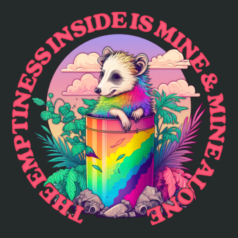 The Emptiness Inside Is Mine & Mine Alone Women's Triblend Scoop T-shirt by salkieseederv | Artistshot