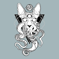 Cathulhu   The Cosmic Tentacle Cat Unisex Sherpa-lined Denim Jacket | Artistshot