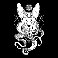 Cathulhu   The Cosmic Tentacle Cat Pocket T-shirt | Artistshot