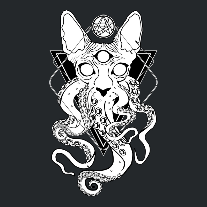 Cathulhu   The Cosmic Tentacle Cat Crewneck Sweatshirt by fiserpoughk | Artistshot