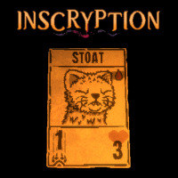 Inscryption Psychological Horror Stoat Card Game H Fleece Short | Artistshot