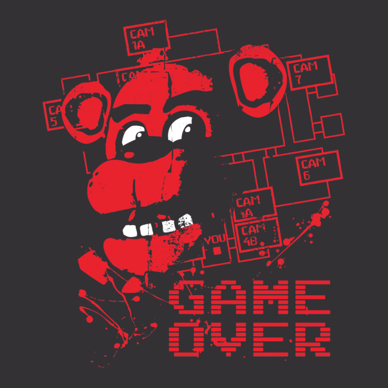 Five Nights At Freddy's Pizzeria Game Over Vintage Hoodie | Artistshot