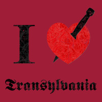 I Love Transylvania (black Eroded Font) Ladies Polo Shirt | Artistshot