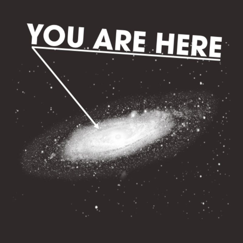 You Are Here    Galaxy Milky Way Space Far Away Racerback Tank by ivethtuleleq | Artistshot