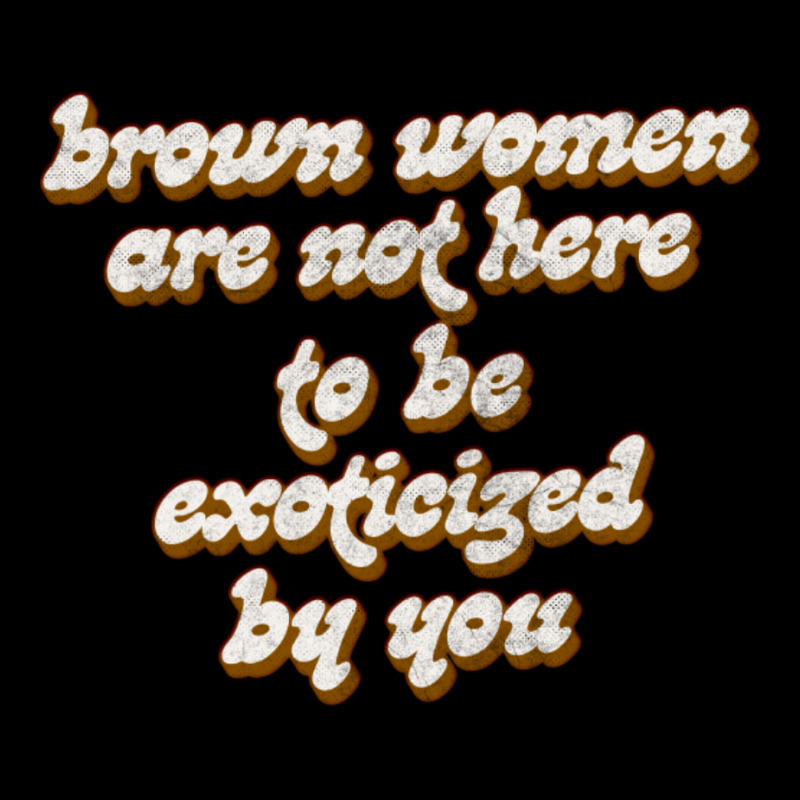 Brown Women Are Not Here To Be Exoticized By You1 Cropped Sweater by fomolynamx | Artistshot