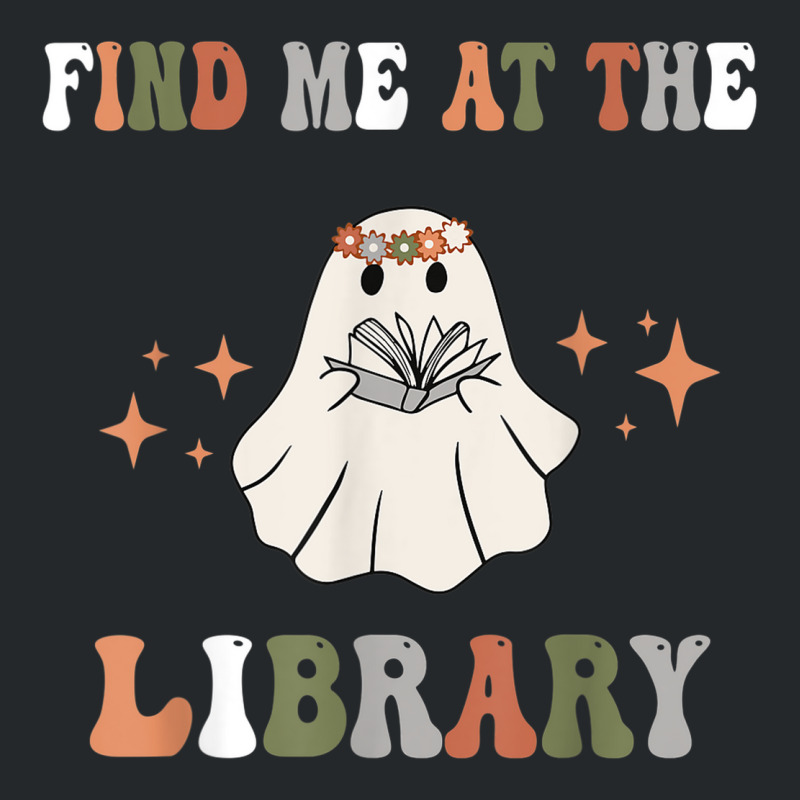 Find Me At The Library Book Lover School Librarian Crewneck Sweatshirt | Artistshot