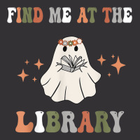 Find Me At The Library Book Lover School Librarian Vintage Hoodie | Artistshot