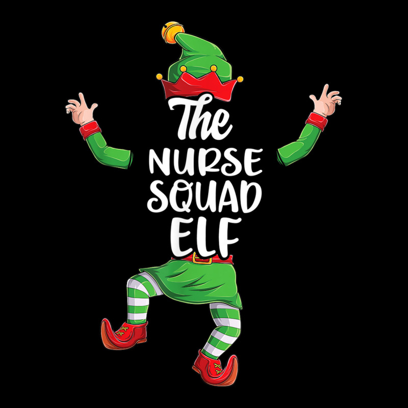 Nurse Squad Elf Family Matching Christmas Pajamas Men's 3/4 Sleeve Pajama Set | Artistshot