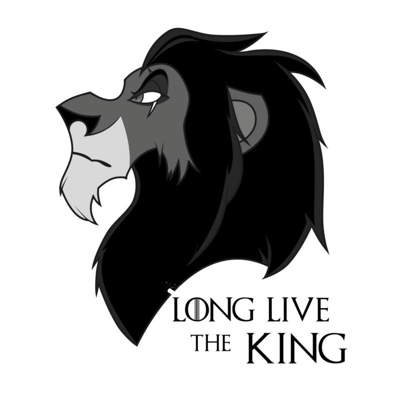 Long Live The King V-Neck Tee by laneysaxel | Artistshot