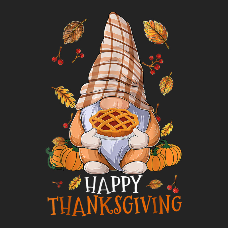 Cute Gnome Happy Thanksgiving Autumn Fall Pumpkin 3/4 Sleeve Shirt | Artistshot