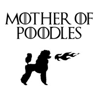 Mother Of Poodles (black) Zipper Hoodie | Artistshot