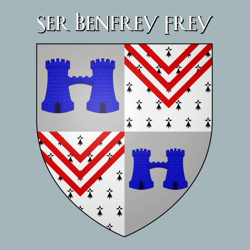 Ser Benfrey Frey Coat Of Arms Heraldry Sigil   A S Unisex Sherpa-lined Denim Jacket | Artistshot