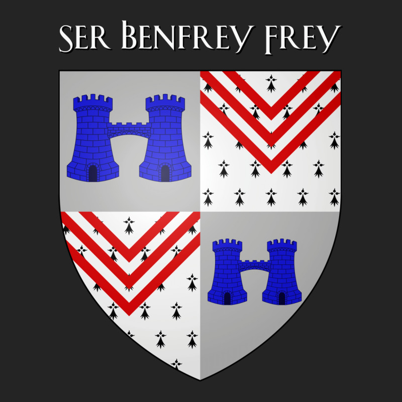 Ser Benfrey Frey Coat Of Arms Heraldry Sigil   A S 3/4 Sleeve Shirt | Artistshot