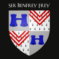 Ser Benfrey Frey Coat Of Arms Heraldry Sigil   A S Scorecard Crop Tee | Artistshot