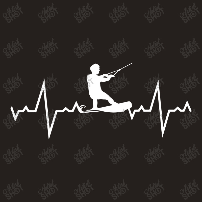 Wakeboarding Heart Beats Tank Top | Artistshot