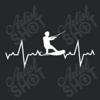 Wakeboarding Heart Beats Crewneck Sweatshirt | Artistshot