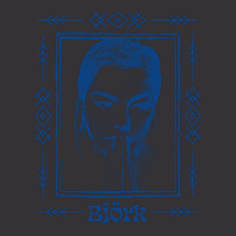 Björk  Vintage Style Aesthetic Fan Art Design4 Vintage Hoodie by delhayeidai | Artistshot