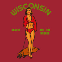 Beauty And The Badger  Retro Wisconsin Pride Long Sleeve Shirts | Artistshot