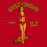 Beauty And The Badger  Retro Wisconsin Pride Classic T-shirt | Artistshot