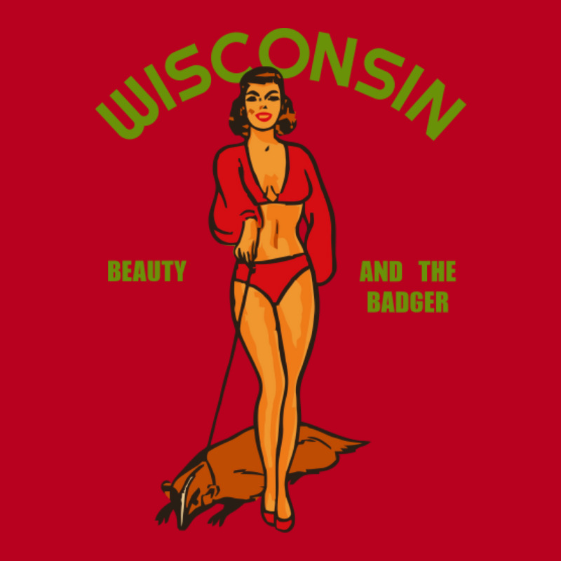 Beauty And The Badger  Retro Wisconsin Pride Classic T-shirt | Artistshot