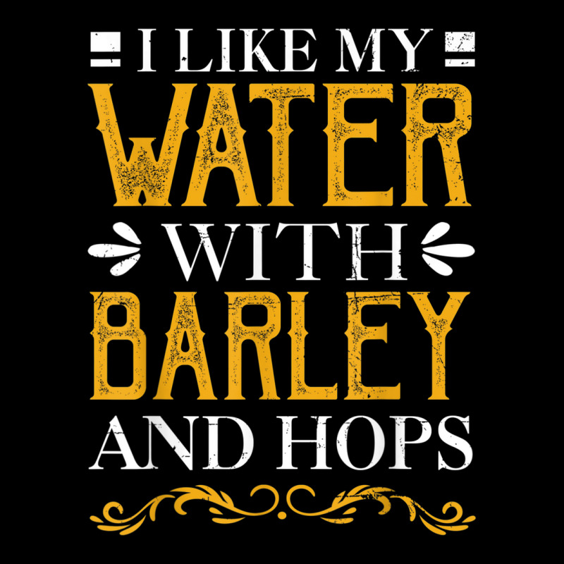 I Like My Water With Barley And Hops Adjustable Cap | Artistshot