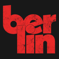 Berlin  Retro Typography Design Flannel Shirt | Artistshot