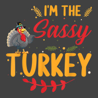 I'm The Sassy Turkey Matching Family Thanksgiving Vintage T-shirt | Artistshot