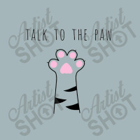 Talk To The Paw Unisex Sherpa-lined Denim Jacket | Artistshot