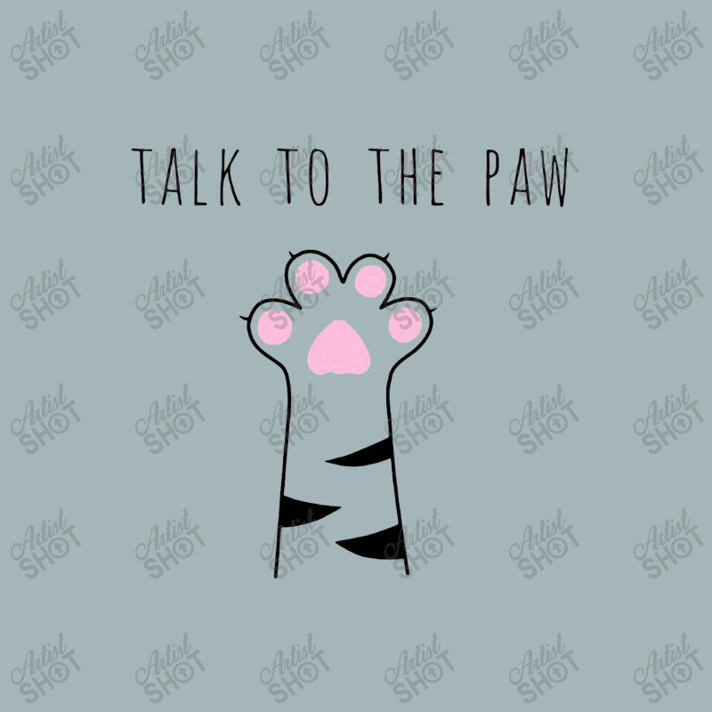 Talk To The Paw Unisex Sherpa-lined Denim Jacket | Artistshot