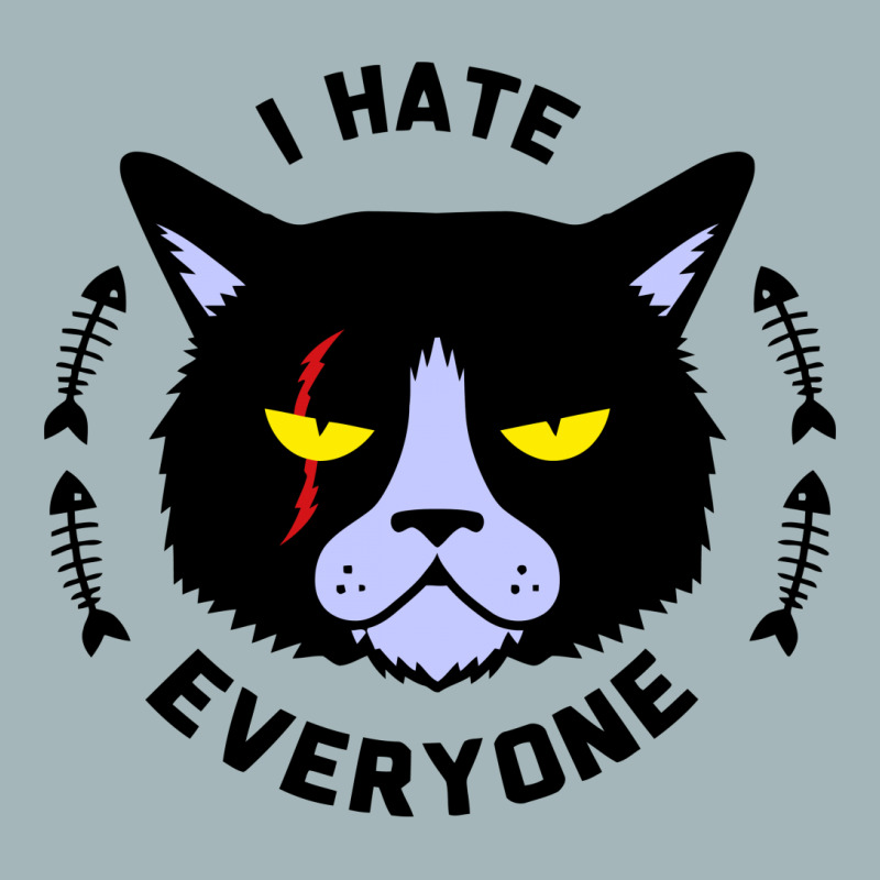 I Hate Everyone Unisex Sherpa-lined Denim Jacket | Artistshot