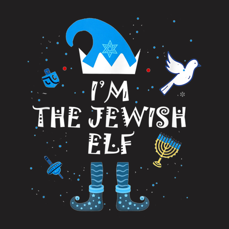 Happy Hanukkah Jewish Elf Family Group Christmas P T-shirt | Artistshot