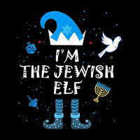 Happy Hanukkah Jewish Elf Family Group Christmas P Zipper Hoodie | Artistshot