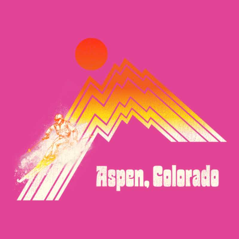 Aspen Colorado 70s80s Retro Souvenir Style Skiing T-Shirt by zaheretippanp | Artistshot