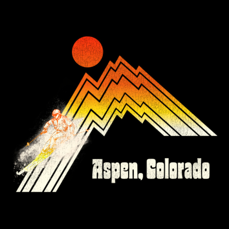 Aspen Colorado 70s80s Retro Souvenir Style Skiing V-Neck Tee by zaheretippanp | Artistshot