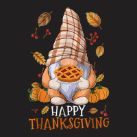 Cute Gnome Happy Thanksgiving Autumn Fall Pumpkin T-shirt | Artistshot