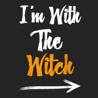 Funny Halloween For Men I'm With The Witch Funny H 3/4 Sleeve Shirt | Artistshot